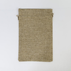 Мешочек подарочный новогодний с термонаклейкой 20х30 см