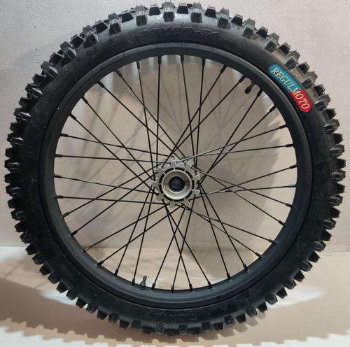 Колесо переднее в сборе(обод+ камера+покрышка 80/100 21") мотоцикл REGULMOTO SPORT 003