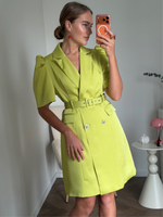 Платье-пиджак Каролайн васаби