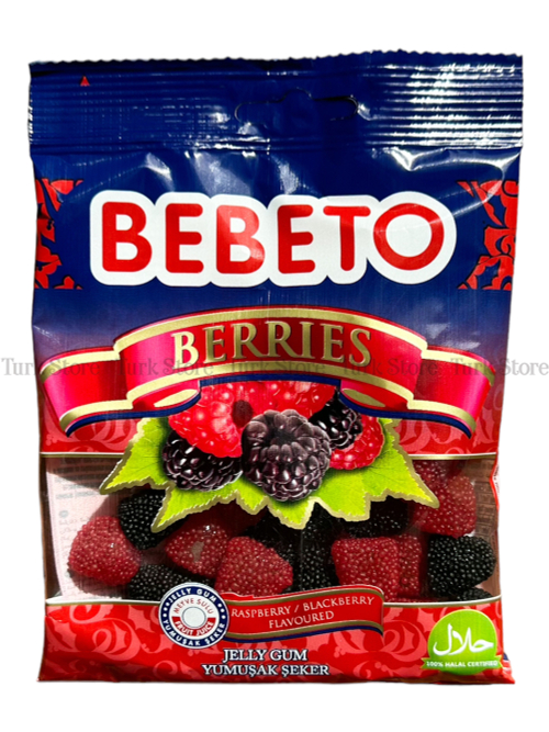 Жевательный мармелад Bebeto Berries 80 гр