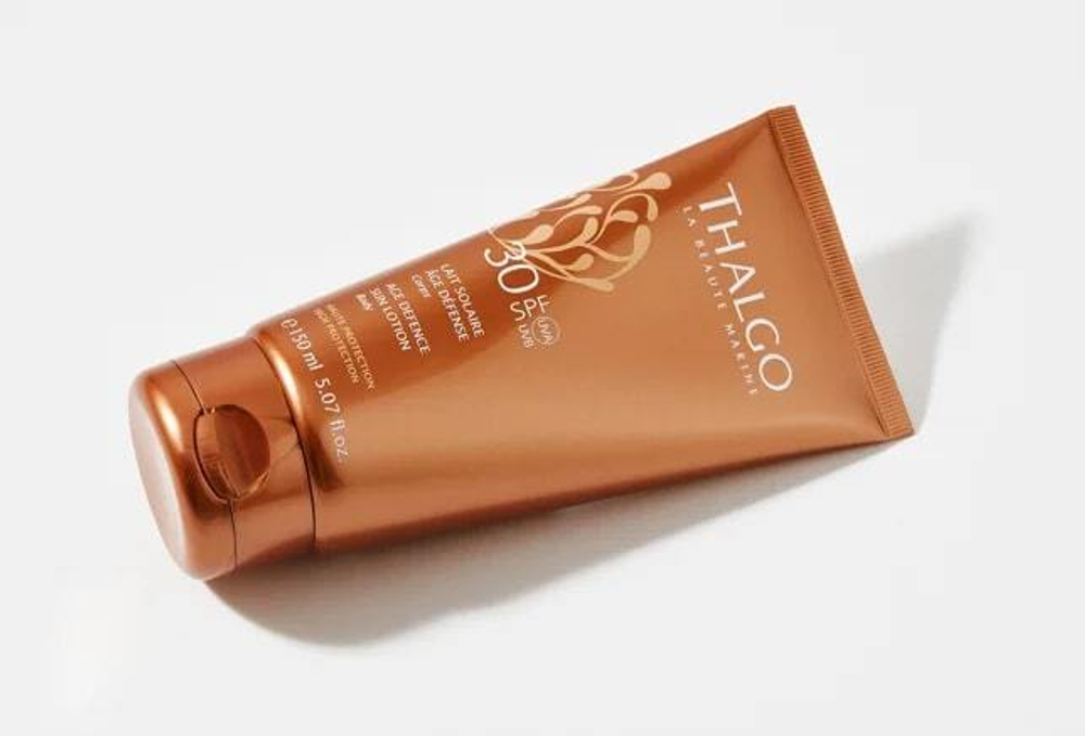 Thalgo Антивозрастное солнцезащитное молочко для тела Age Defense Sun Body Lotion SPF30+ 150 мл