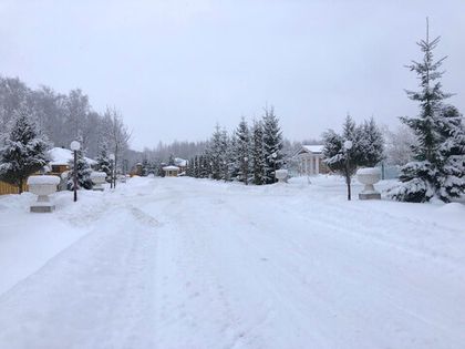 Улицы «Романовского Парка» очищены от снега