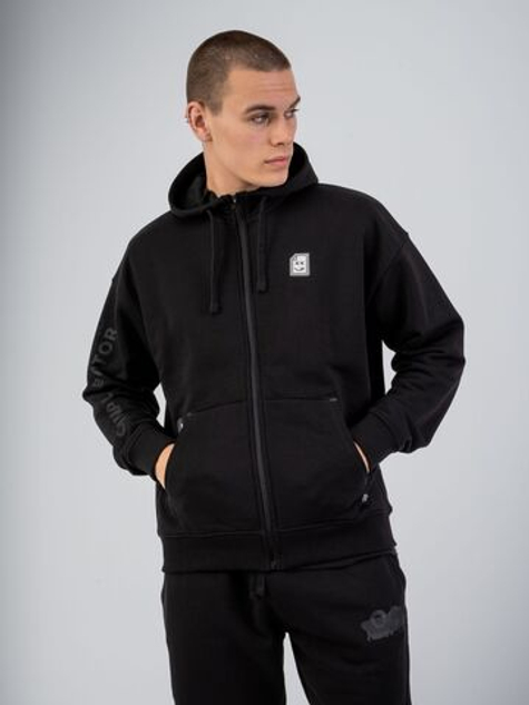 Толстовка мужская ORIGINAL CREATOR ERROR_404 ZIP HOODIE, Черный