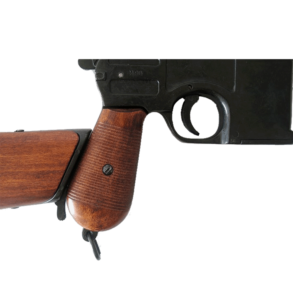 Denix Немецкий пистолет Маузер 1896 года с прикладом-кобурой