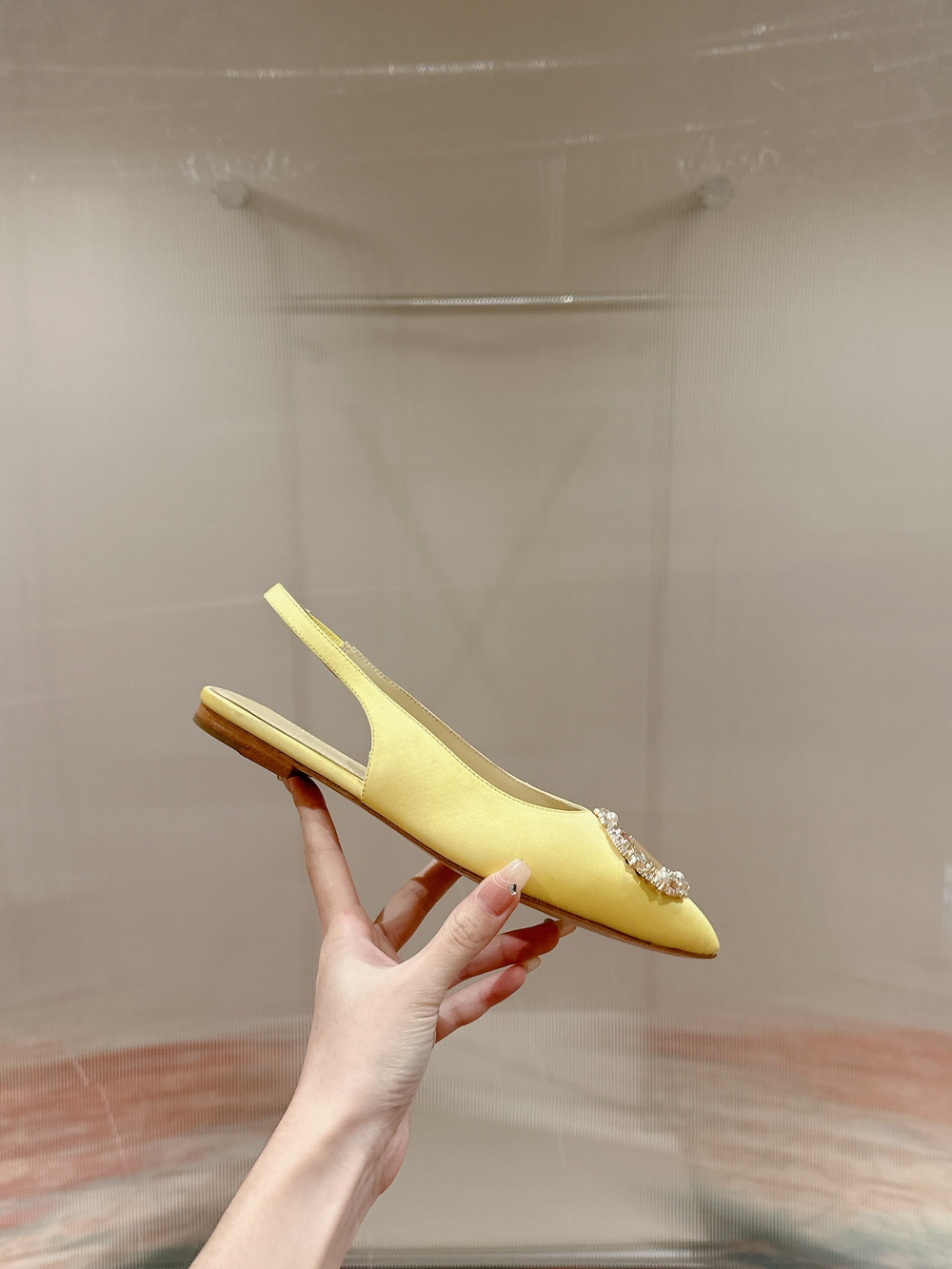 Louis Vuitton Met Slingback Ballerina