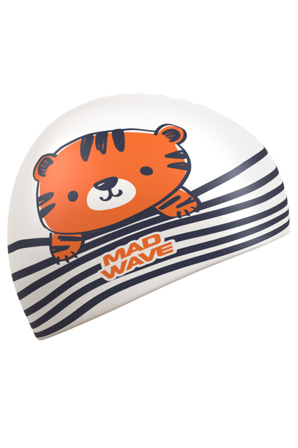 СИЛИКОНОВАЯ ШАПОЧКА ДЛЯ ПЛАВАНИЯ MADWAVE TIGER