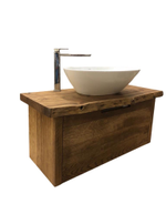 Подвесная тумба с раковиной