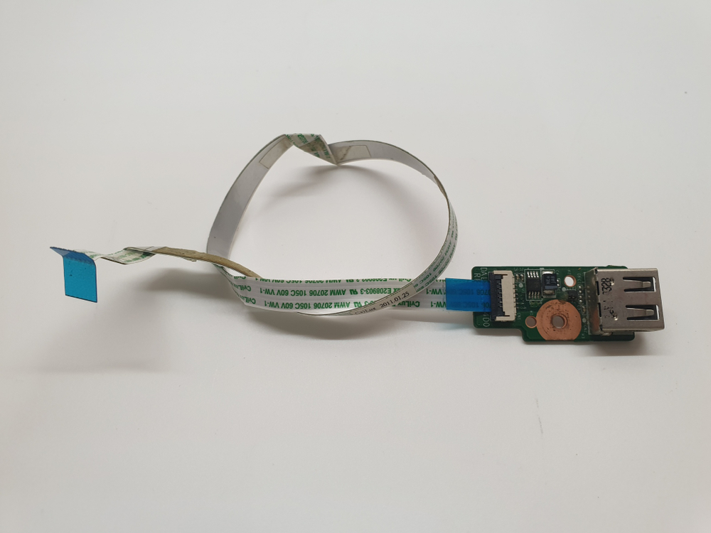 Плата USB HP DV6-3000 DALX6TB14D0 (длинный шлейф)