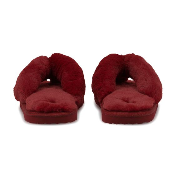 Puma Fluff Flip Slide 'Persian Red Team Gold'