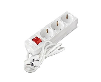 Удлинитель 3х1.5м с заземл. 16А IP20 3.5кВт с выкл. Союз 481S-8301