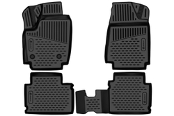 Коврики в салон для LADA (ВАЗ) Niva Legend 2021 - 4шт. (полиуретан) ELEMENT3DAN0456210K