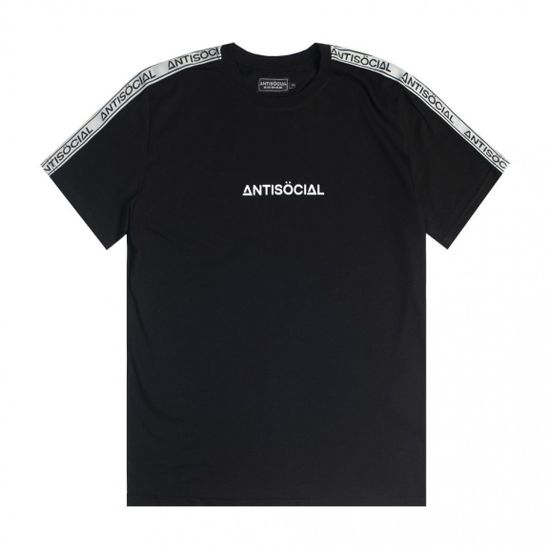 Футболка Antisocial Black Stripe (чёрный)