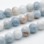 Барит, диаметр около 9,6 мм, цена за 10 шт (1/4 нити)