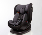 Автокресло Peppy Zero Isofix 0-36 с рождения до 12 лет (black/grey)