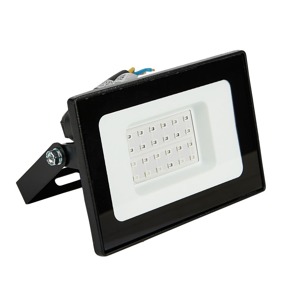 ULF-Q517 30W-BLUE IP65 220-240V BLACK Прожектор светодиодный. Синий свет. Корпус черный. TM Volpe