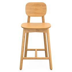 Стул полубарный Saga, ясень