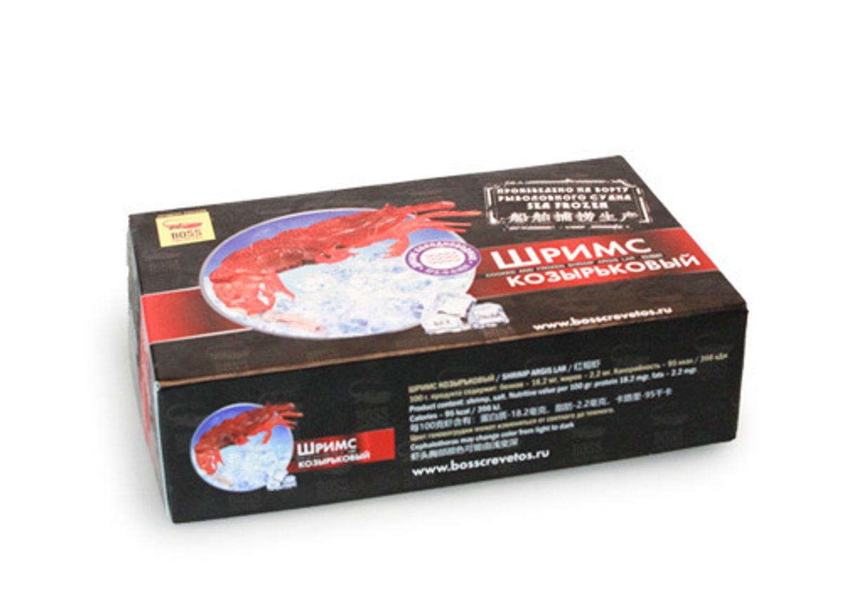 Козырьковый шримс Boss Crevetos, 1кг