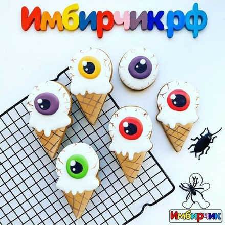 Имбирный пряник Хэллоуин