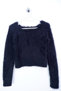 Джемпер AX супер пушистый, для стильного образа, маркировка S/M, по замерам 42 размер