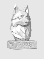 Низкополигональная Немецкая Овчарка