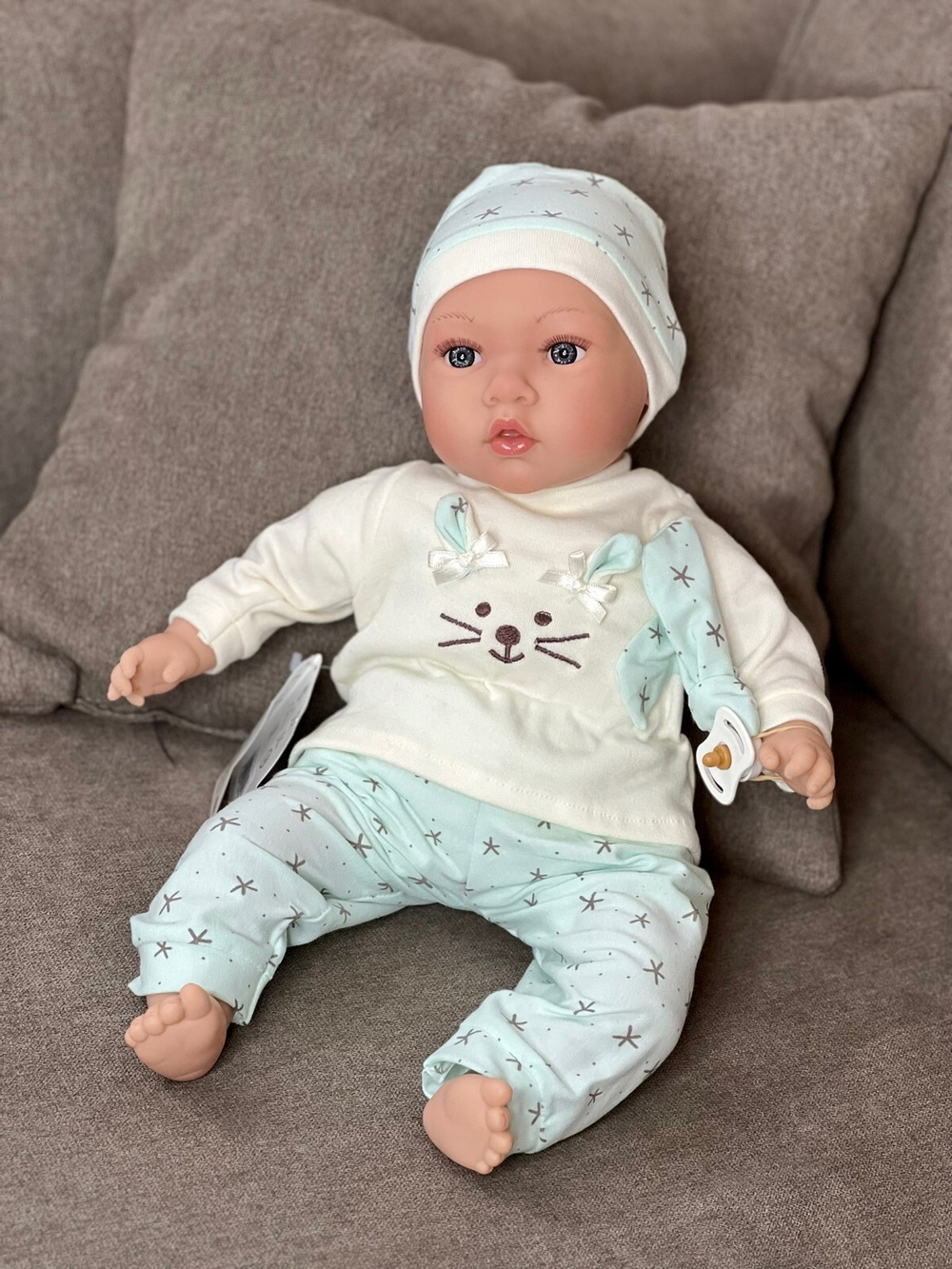 Кукла Nines 45см Susette мягконабивная в пакете (N2610K)