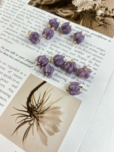 ЛИЛОВЫЕ - Пуговицы "цветы"