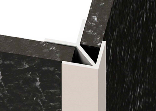 Планка угловая 6 мм "W" для стеновой панели