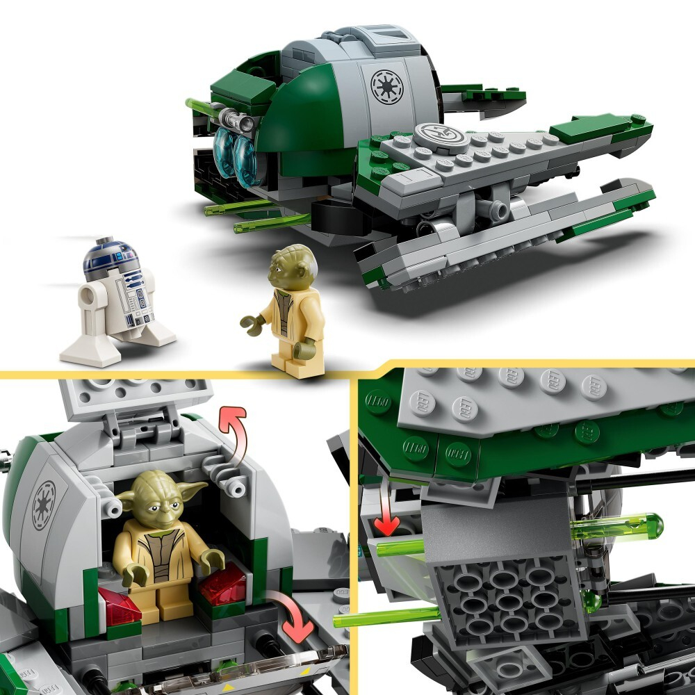 LEGO Star Wars — Звездный истребитель джедая Йоды 75360 / артикул   75360  / GTIN 5702017421414