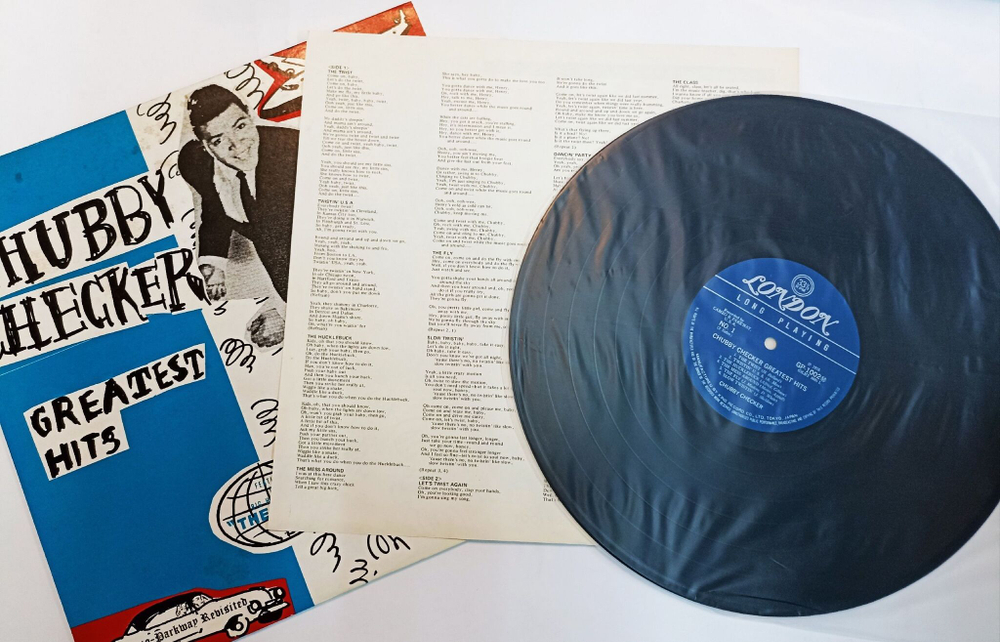 Винтажная виниловая пластинка Chubby Checker Greatest Hits (Japan 1976)