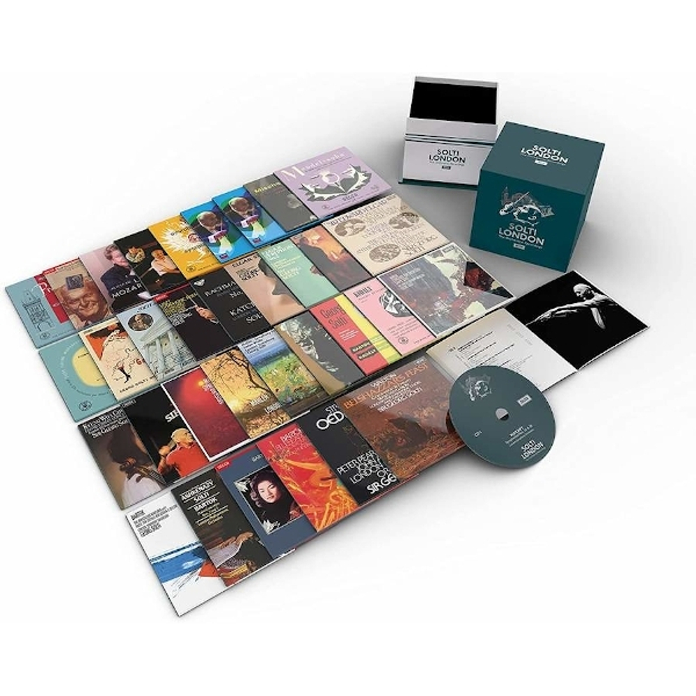 Sir Georg Solti / Solti in London. The Orchestral Recordings (Box Set)(36CD)