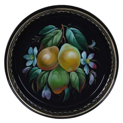 Zhostovo metal tray A1D170125214