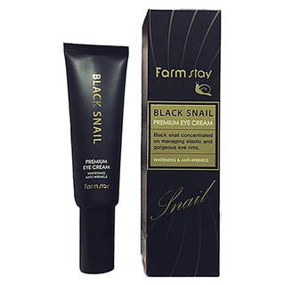 FarmStay Крем для глаз премиальный с муцином черной улитки - Black snail premium eye cream, 50мл