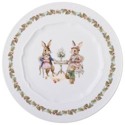 ТАРЕЛКА ОБЕДЕННАЯ LEFARD "RABBITS FAMILY" 25,5 СМ
