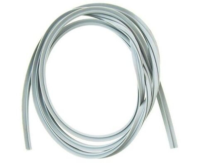 Уплотнитель универсальный для пластиковых окон серый 5м (эластомер)