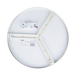 ULO-K40A 30W-4000К-R40 IP40 WHITE Светильник светодиодный накладной. Белый свет 4000K. Диаметр 400мм. Корпус белый. ТМ Uniel