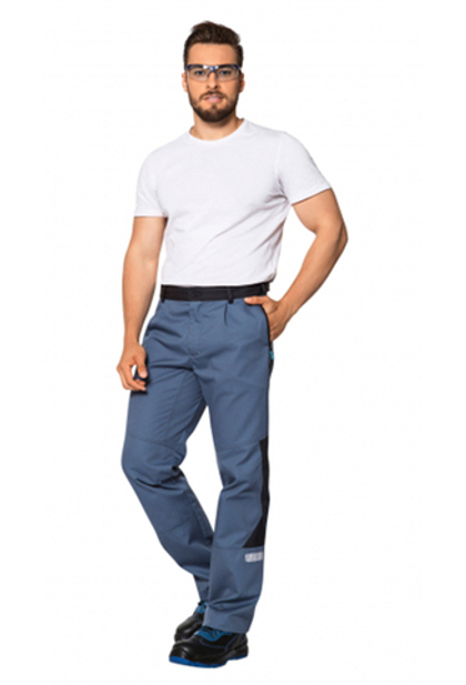 Брюки ДЖЕТСЕТ цв. сер.-чер.