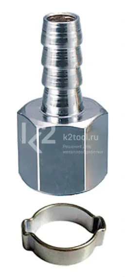 Переходник Fubag с 1/4"F на елочку 6 мм