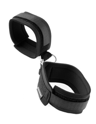 Набор (наручники и маска на глаза) Ultra Cuff Set (Цвет: черный)