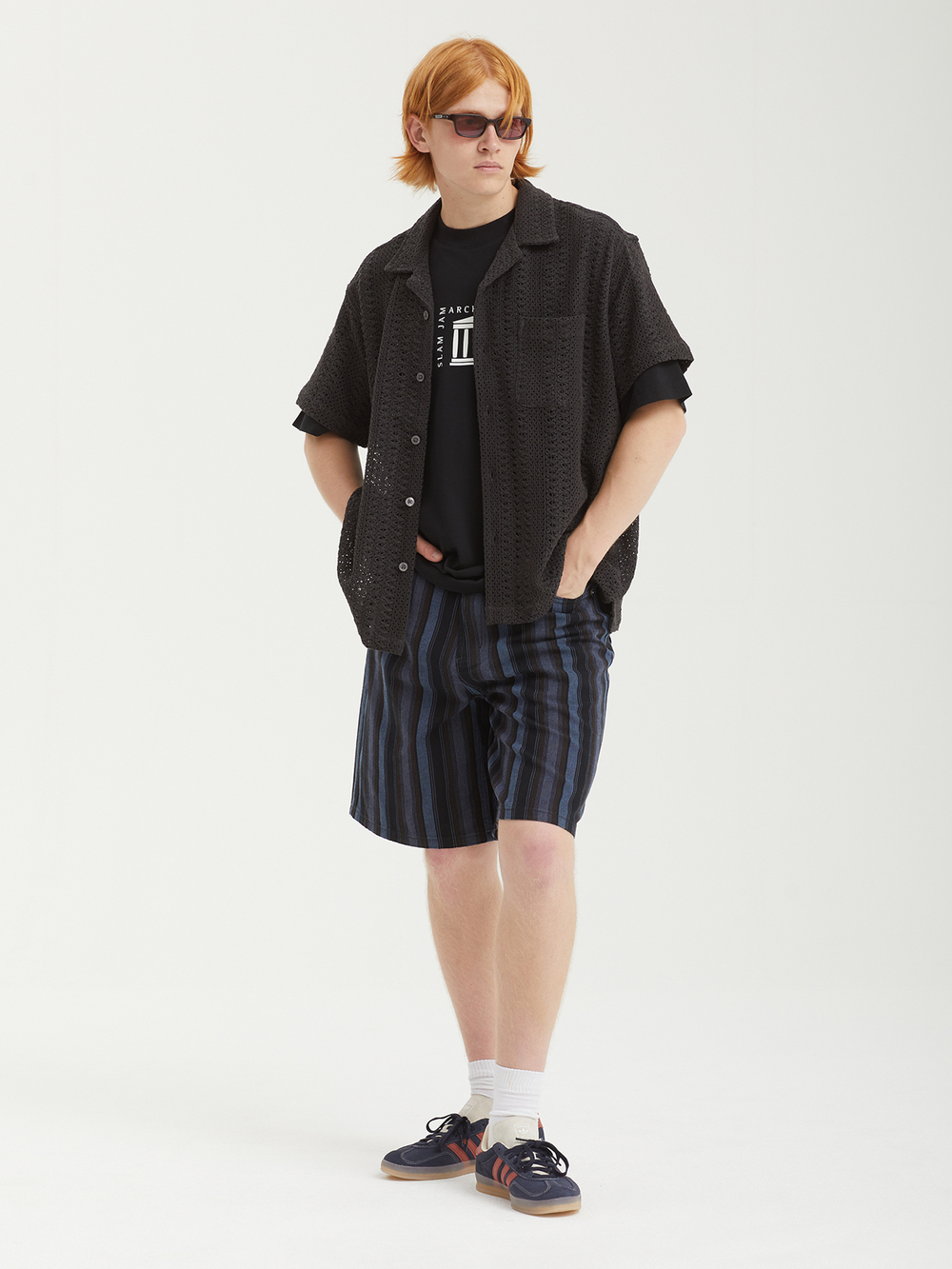 Мужские Шорты Baja Stripe Baggy