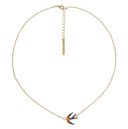 Колье Franck Herval, Elaia, со стразами и жемчугом, FH26.1-15-64550 (фиолетовый)