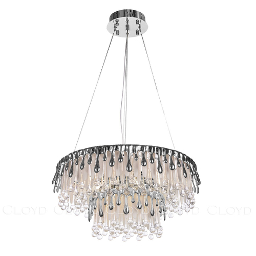 Люстра Cloyd CAPULETTI C12 / Ø60 см - хром (арт.11297)