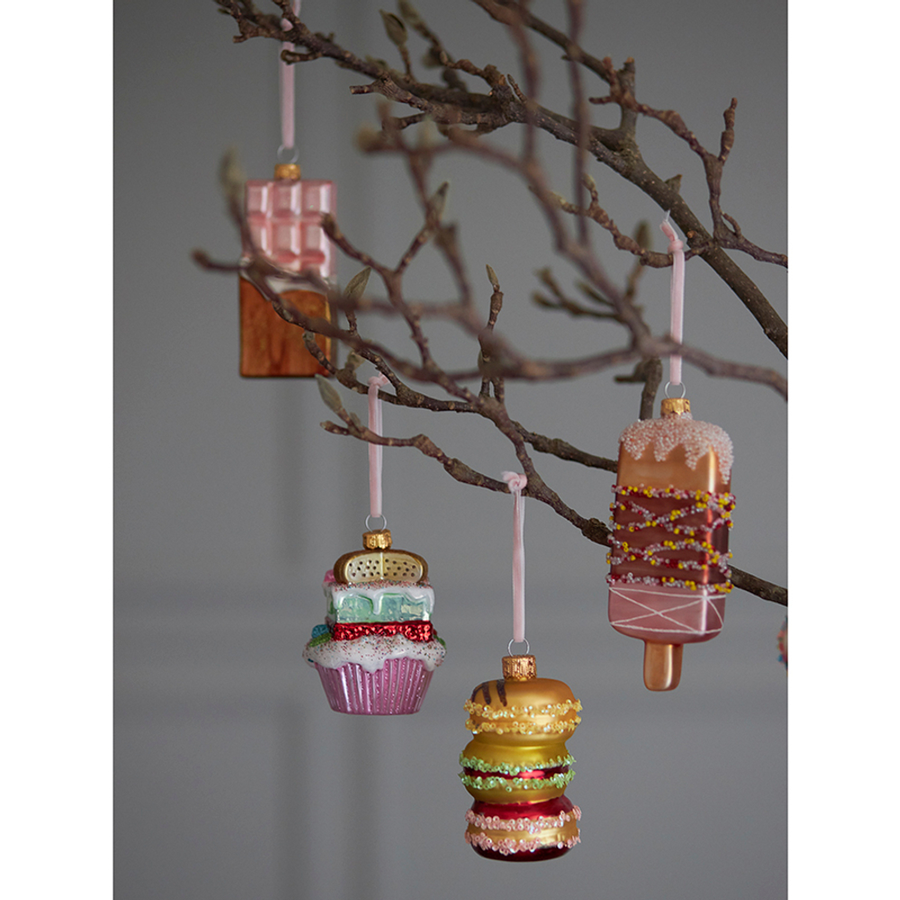 Набор ёлочных украшений glimmer selection из коллекции new year essential, 5 шт.