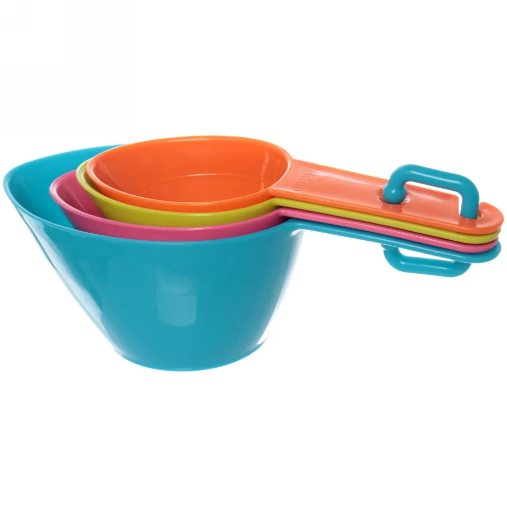 Совок для сыпучих продуктов в наборе 4шт