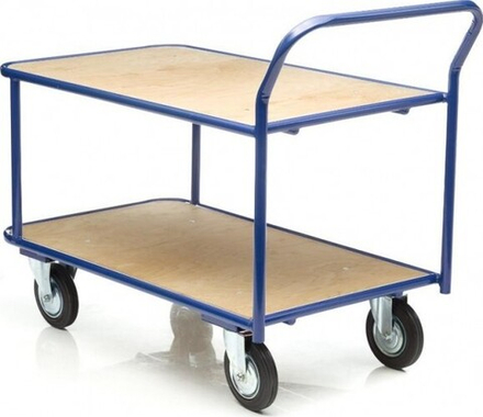 Тележка платформенная СТЕЛЛА-ТЕХНИК КП-2-200 2-х ярусная, 700х1200мм КП-2-200-И