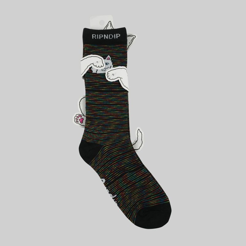 Носки Ripndip Peek A Nermal артикул:RND3795 - купить в магазине Дайс