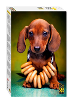 Пазл 500эл. "Щенок таксы" (Степ пазл)