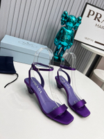 Prada Satin Sandals