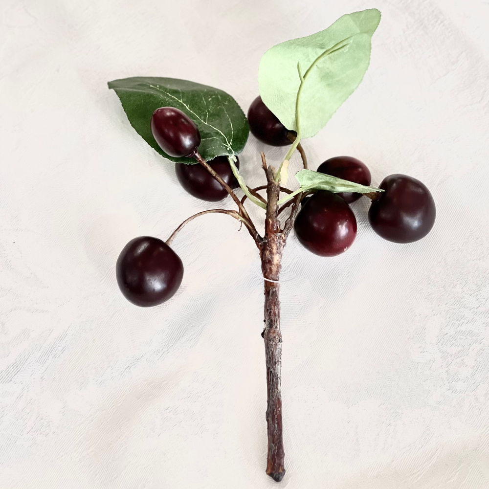 Черешня, ягоды на ветке