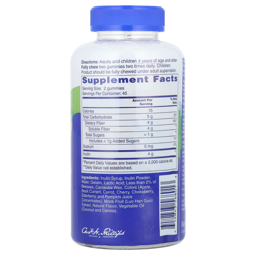 Phillip's, Fiber Good®, жевательные мармеладки, ассорти, 90 жевательных таблеток