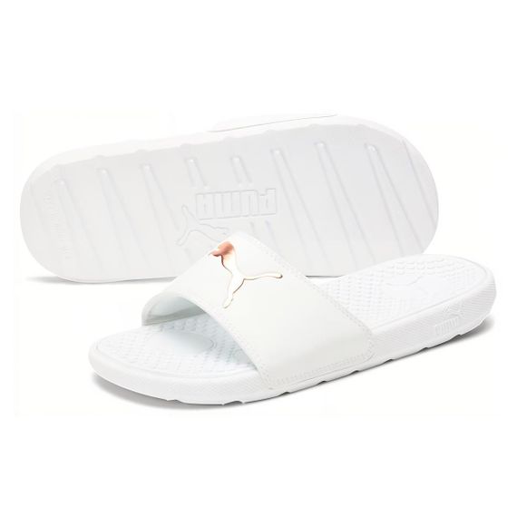 Puma Cool Cat Sport Slides 'White Rose Gold'